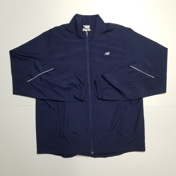 New Balance windbreaker navy blue - Picture 1 of 2